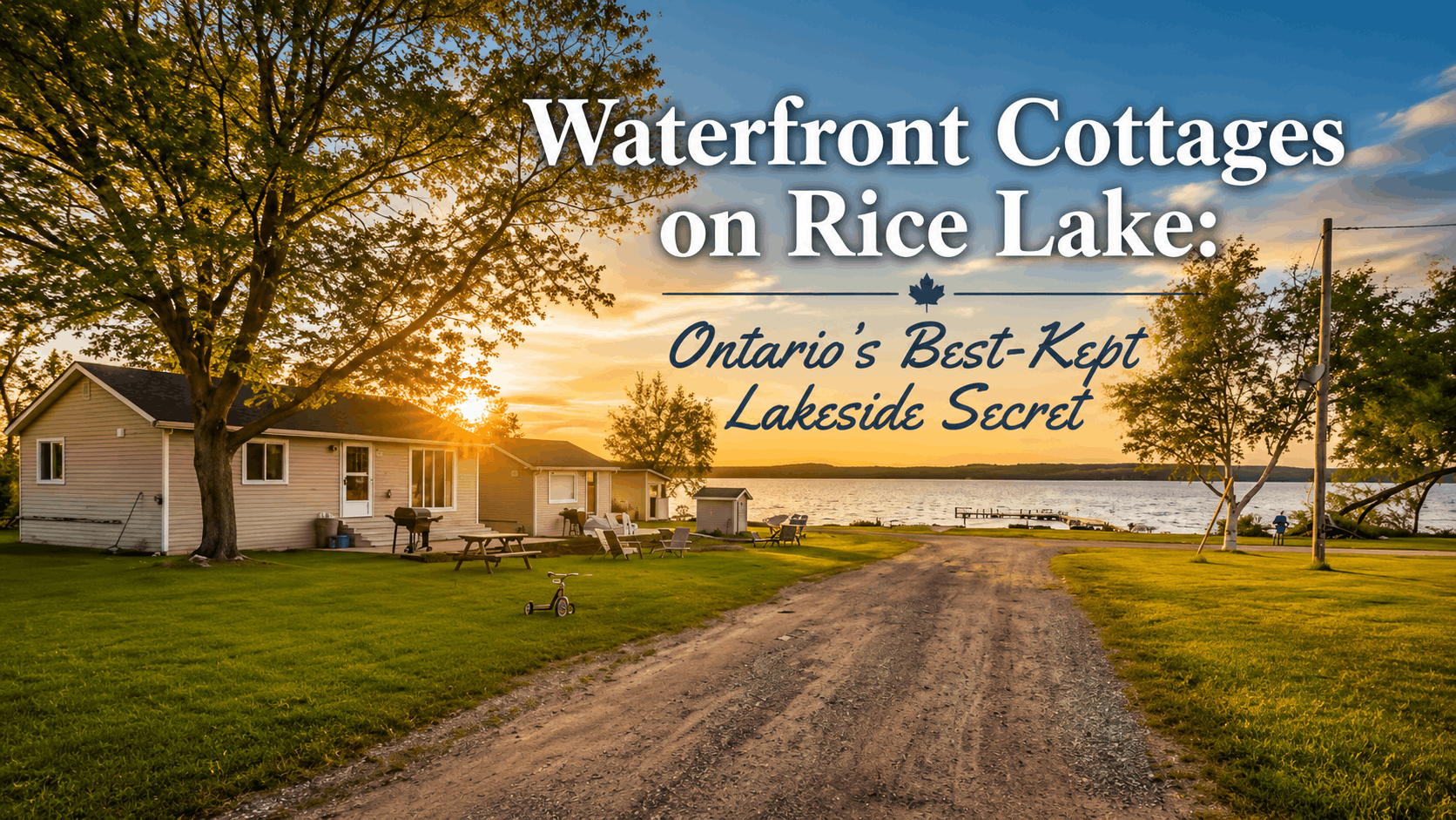 Waterfront Cottages on Rice Lake: Ontario's Best-Kept Lakeside Secret